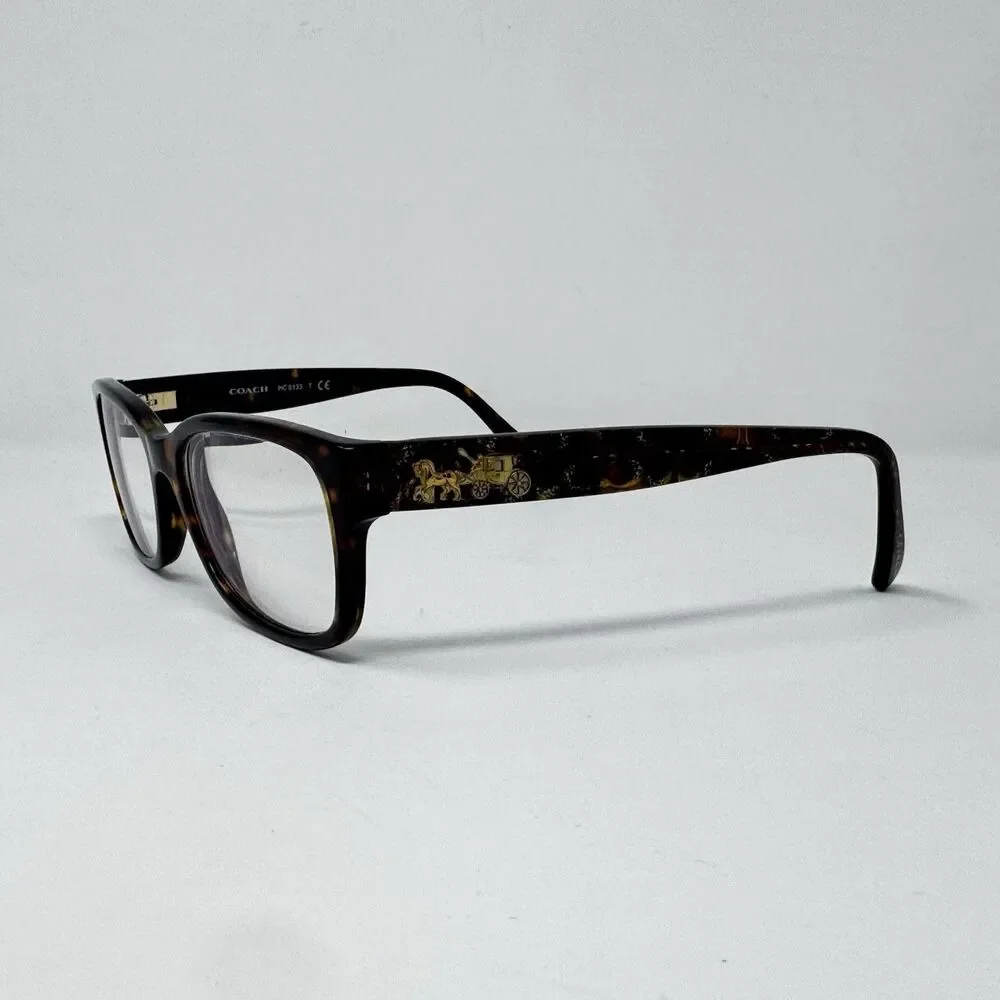 Coach HC6133 5120 Dark Tortoise Eyeglass Frames 53-17-140
